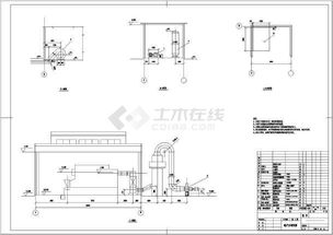 某地1台6t h锅炉设计圈套图纸